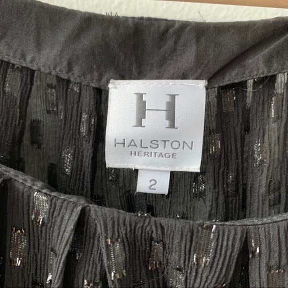 Halston Heritage Silk Cocktail Dress - Picture 6 of 14